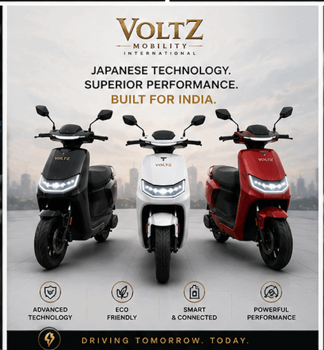 VOLTZ Commercial Fleet Vehicles